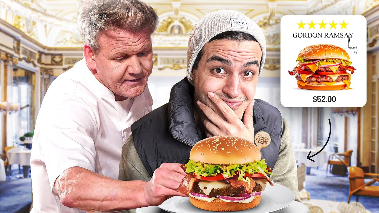 برگر معروف ترین سر آشپز دنیا رو تست کردیم! Gordon Ramsay Burger