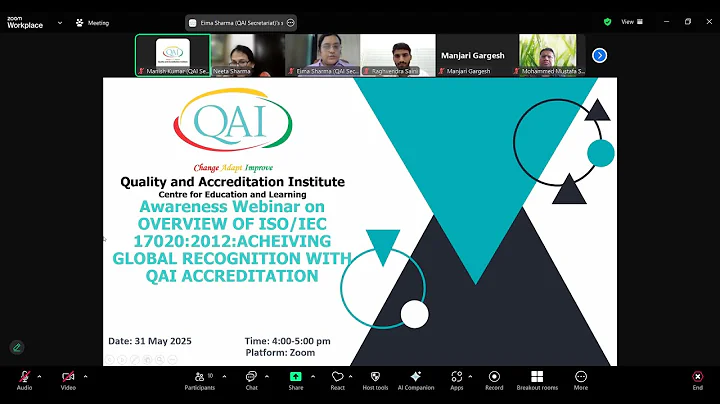 QAI Accreditation: Key Steps and Requirements for Inspection Bodies as per ISO/IEC 17020:2012
