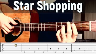 Lil Peep - Star Shopping Guitar Tabs screenshot 5