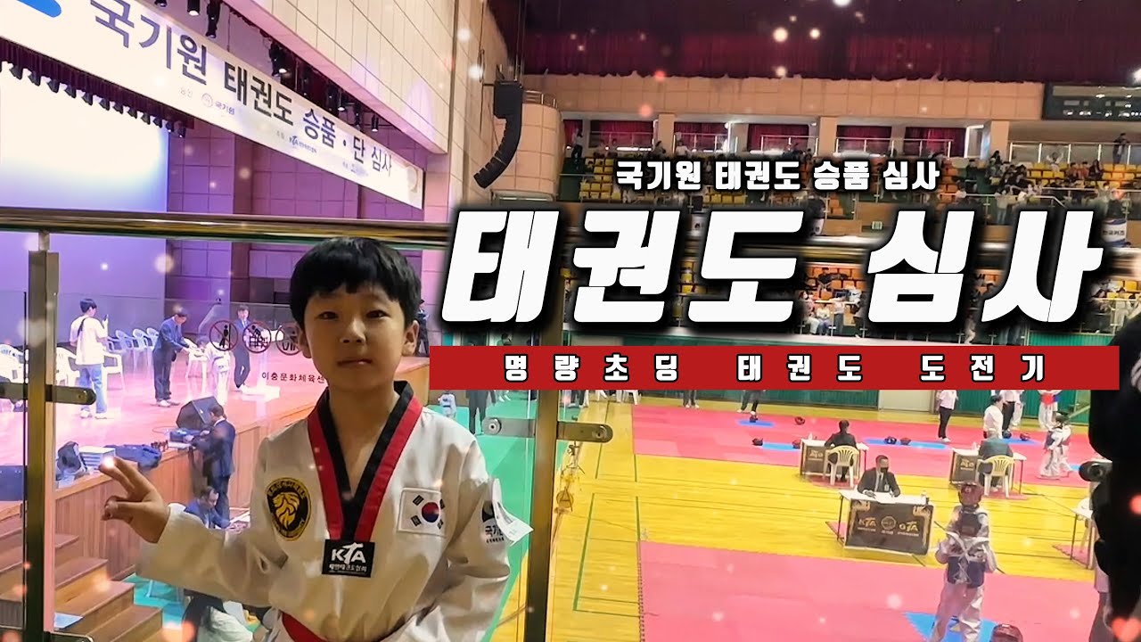 🥋 국기원_태권도 1품 심사에 도전하다!!