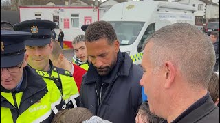 Rio Ferdinand in Ireland.  27/03/24