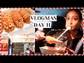 TRYING KOREAN HOT DOGS FOR THE FIRST TIME Vlogmas Day 11