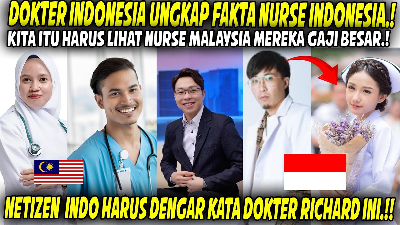 BUAT IRI.!! NURSE DI MALAYSIA GAJI BESAR DI INDONESIA CUMA 700RIBU SEBULAN!! NETIZEN TERDIAM TAU INI