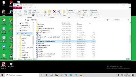 Class 6: File Management- Data Organisation, Day 2, Part 1