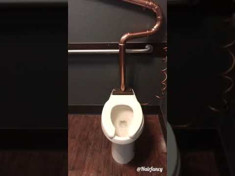 Video: Steampunk themed bathroom