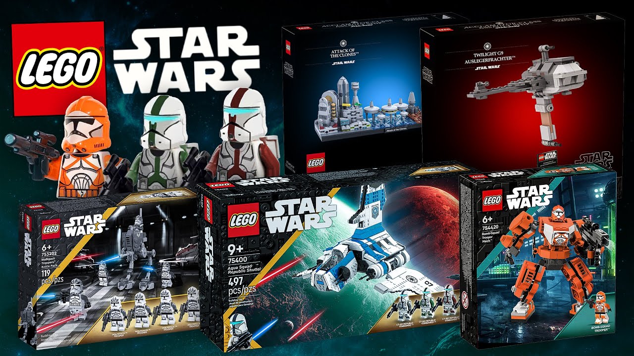 Commando Squad Shuttle | LEGO Star Wars - Neues Wolfpack Battlepack ...