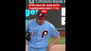 MLB OTRO MAS DE JUAN SOTO CUADRANGULAR#17 Y EL 2DO DEL PARTIDO #SOTO#MLB#🇩🇴