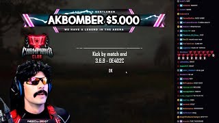 DrDisrespect Recieves $5.000 + $1.337 Donation
