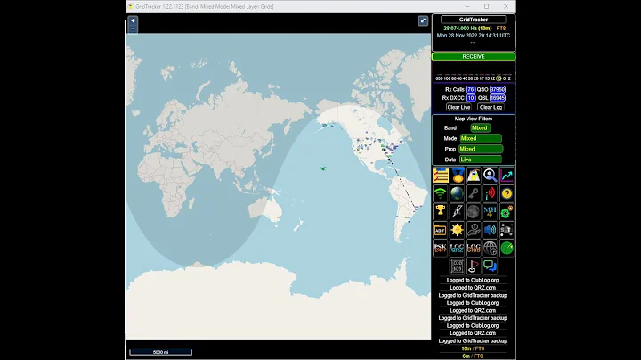 10 Meter Band FT8 DXing