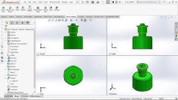 How to Create a Push Pull Lid in SolidWorks