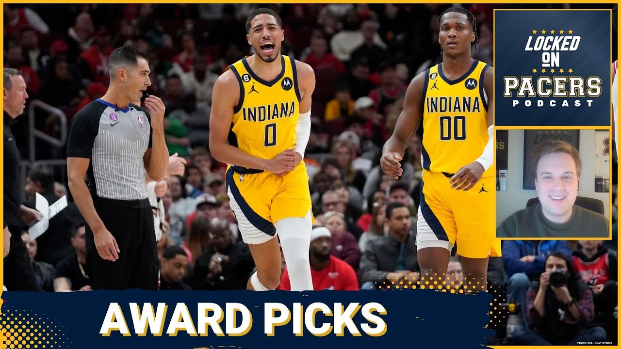Who was the Indiana Pacers MVP, Rookie of the Year, and all awards