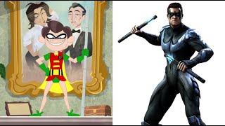DC Super Hero Girls and Injustice character comparison