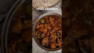 Yummy bengali style chilli chicken🍗😋| quick recipe under 10mins #food #easyrecipes