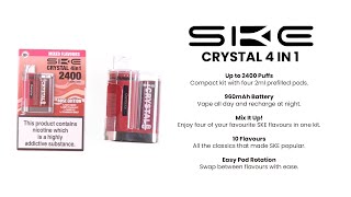 SKE Crystal 4 in 1 Unboxing & Setup