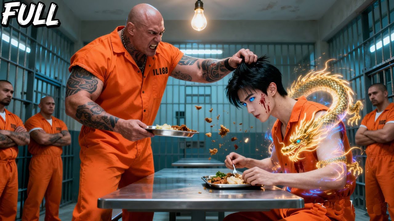 Arrogant prison bully provoked the young man, unaware he was a master’s disciple—defeated all!