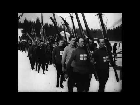 Видео: Зимни олимпийски игри 1924 г. в Шамони