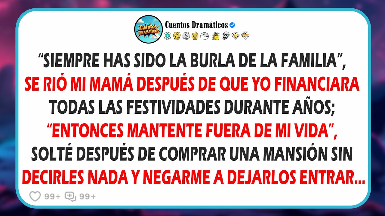 Мама закричала: «Ты всегда была предметом семейных шуток, даже после того, как я заплатила за все...