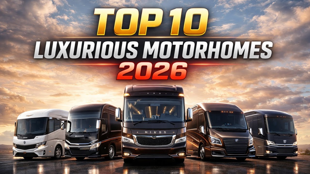 Top 10 Most Luxurious Motorhomes of 2026 | Ultimate Luxury RVs Ranked