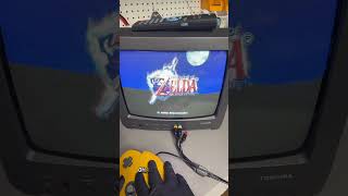 Save file check!! #zelda #zeldaocarinaoftime #shorts #videogames