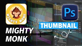 How to Create Thumbnail Like Mighty Monk YouTube Channel Full Tutorial in Hindi @mightymonkofficial