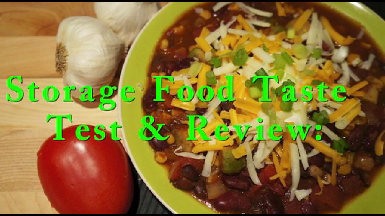 Storage Food Taste Test & Review Canned Chili TasteOff Round 9