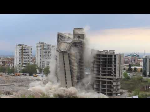 Видео: Разрушаване при Шереметиево