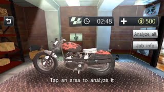 Motorcycle Mechanic Motorbike Simulator Game Android Gameplay screenshot 4