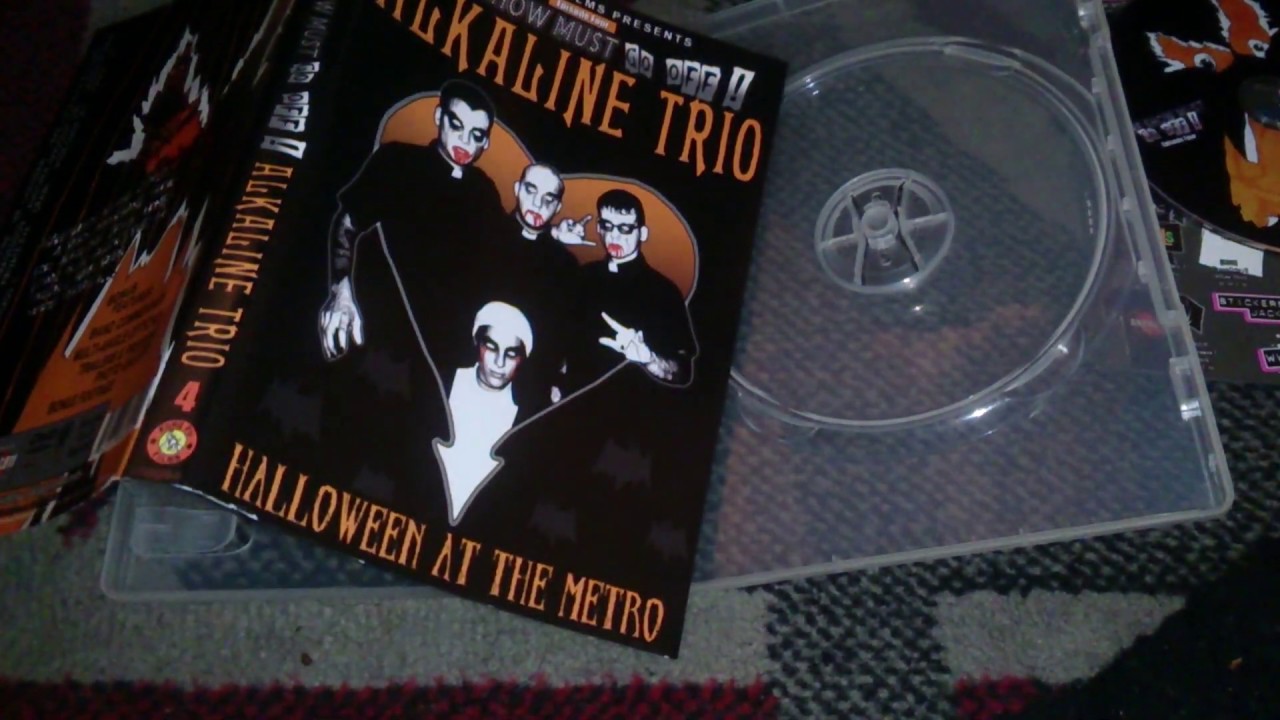 alkaline trio live at the metro halloween alkaline trio live at the metro halloween
