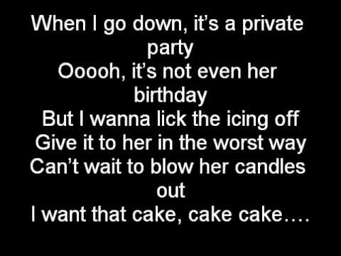 Birthday cake Remix by Rihanna ft Chris Brown lyrics