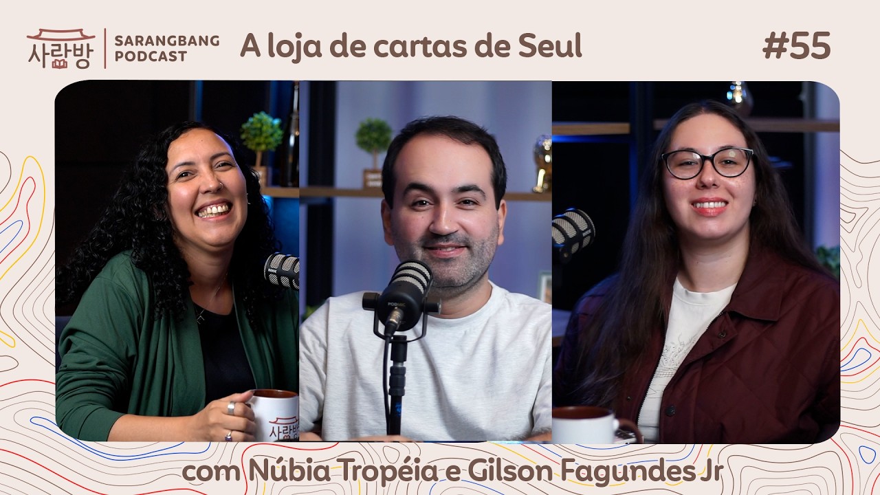 A loja de cartas de Seul, com Núbia Tropéia e Gilson Fagundes Jr