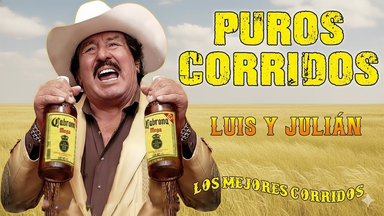 LUIS Y JULIÁN 🤠 PUROS CORRIDOS VIEJITOS - Los Mejores Corridos 🤠 CORRIDOS VIEJITOS CHINGONES