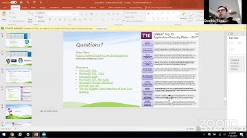 Tech Talk by Alexs Pena on The Security Development Lifecycle