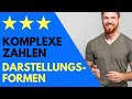 Darstellung komplexer Zahlen | Kartesische Form & Polarform (Trigonometrische Form/ Eulersche Form)