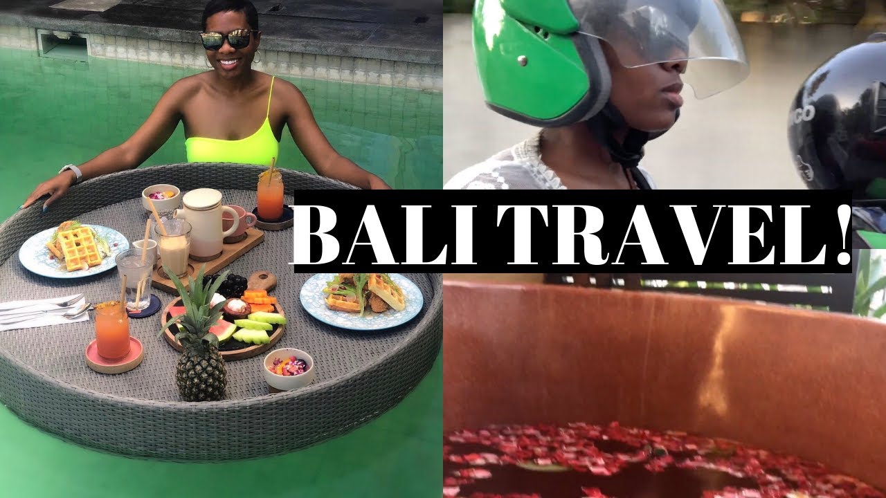 Floating Breakfast, Spa & Seminyak Beach| BALI TRAVEL VLOG - YouTube