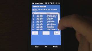 Lyrics Finder 1.0 | Pocketnow screenshot 1