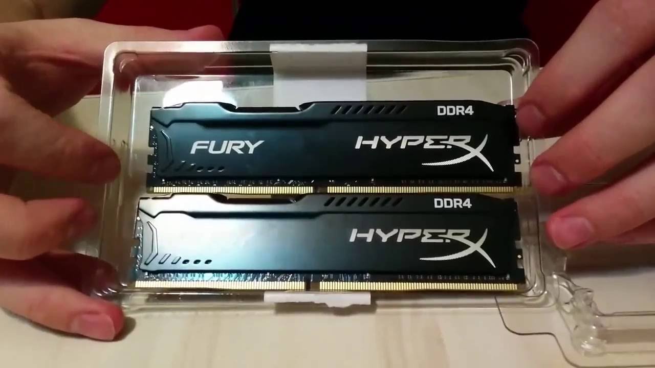 HyperX Fury Black DDR4 2x8Gb HX424C15FB3K2/16 buy RAM: prices