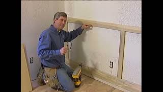 Wainscoting simplified with Gary Striegler