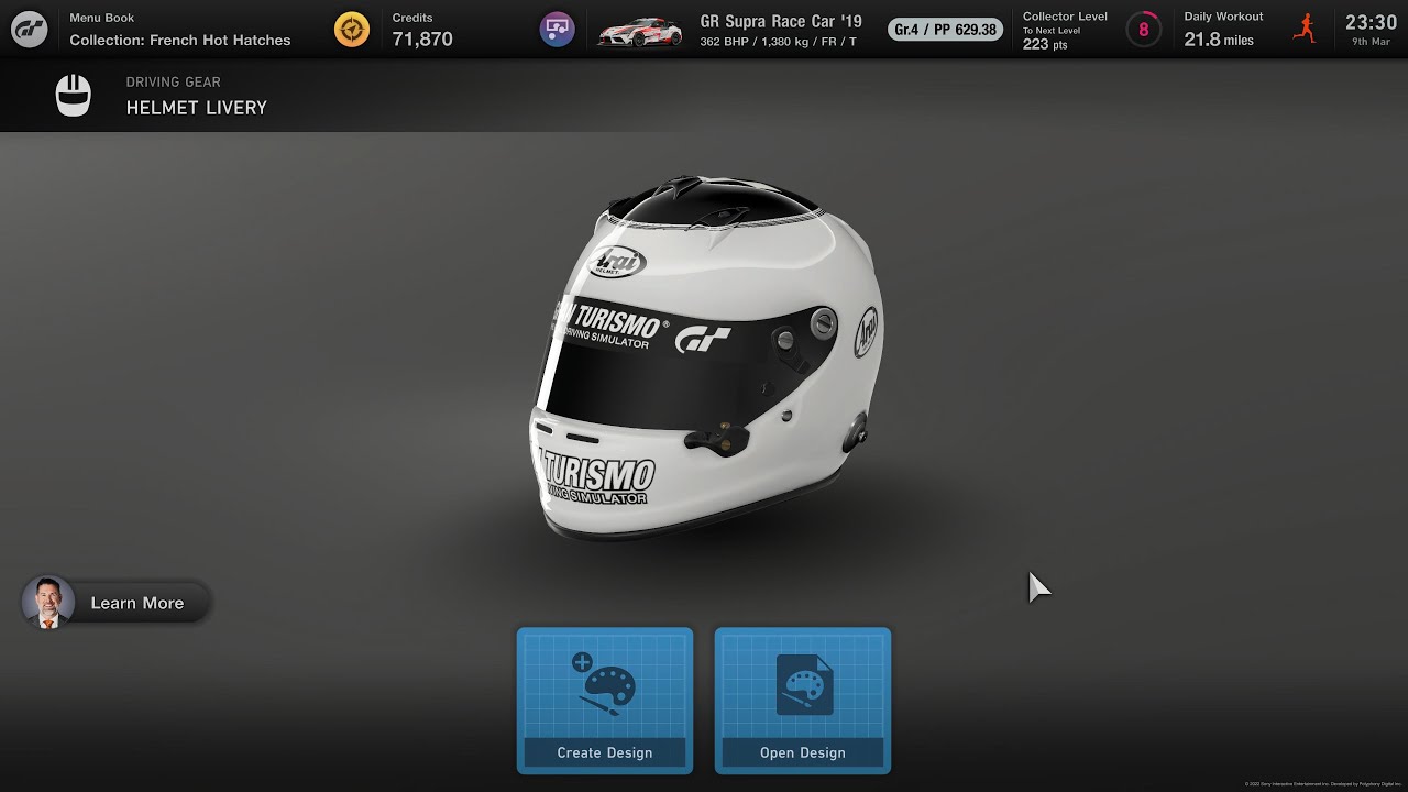 Gran Turismop 7 How to make your own Helmet and Race Suit design. SUBSCRIBER REQUEST YouTube