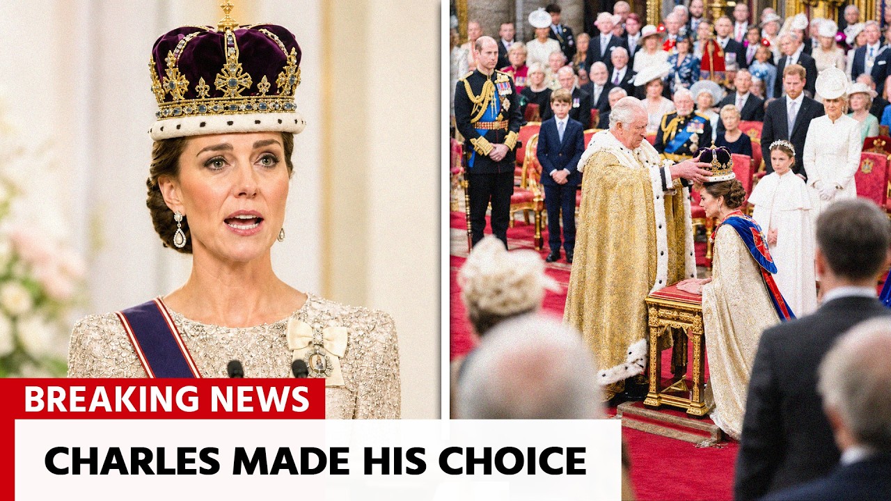 1 MIN AGO: King Charles' LAST PUBLIC ACT — CROWNING Catherine As The Crown's New Leader!