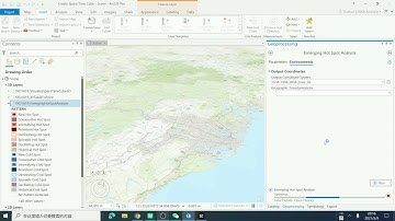 ArcGIS pro - Emerging Hot Spot Analysis (Guobao Sun, City Analytics UNSW)