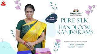 LIVE - Pure Kanjivaram silk saree with pure zari – All sarees are unique and different! #puresilk