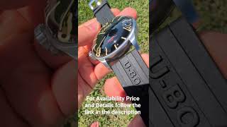 UBOAT Mens Watch. U-Boat Darkmoon. Italo Fontana Overview #uboat #uboatwatch