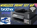 WIRELESS PRINT SET UP BROTHER PRINTER DCP-T710W / DCP T710W / DCPT710W / WIFI PRINT / HOW TO