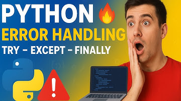 Python Try Except Explained 🔥 | Error Handling in Python with Real Examples