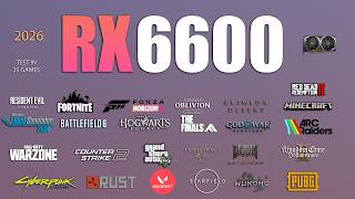 RX 6600 – Worthy 100$ GPU ? 25 Games Tested