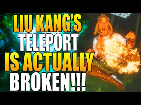 Mortal Kombat 11 Gameplay - Liu Kang's Teleport is Actually Broken