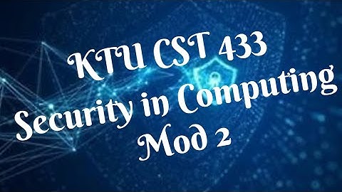 DES Design Criteria-KTU CST 433 Security in Computing S7CS - Mod 2 Part 12