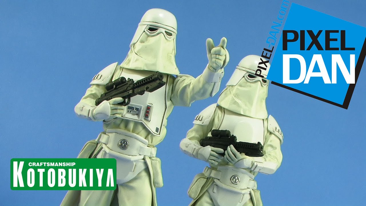 Kotobukiya Star Wars Snowtrooper ARTFX+ 2-Pack – Build Your Empire! - View #9