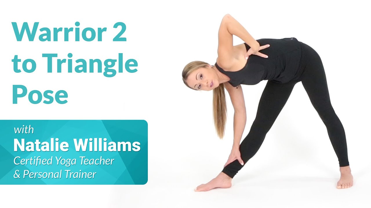 Triangle Pose Youtube Triangle Pose Youtube