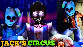 Roblox Jack's Circus Chapter 1 Full Walkthrough + All Endings | Horror Clown Circus